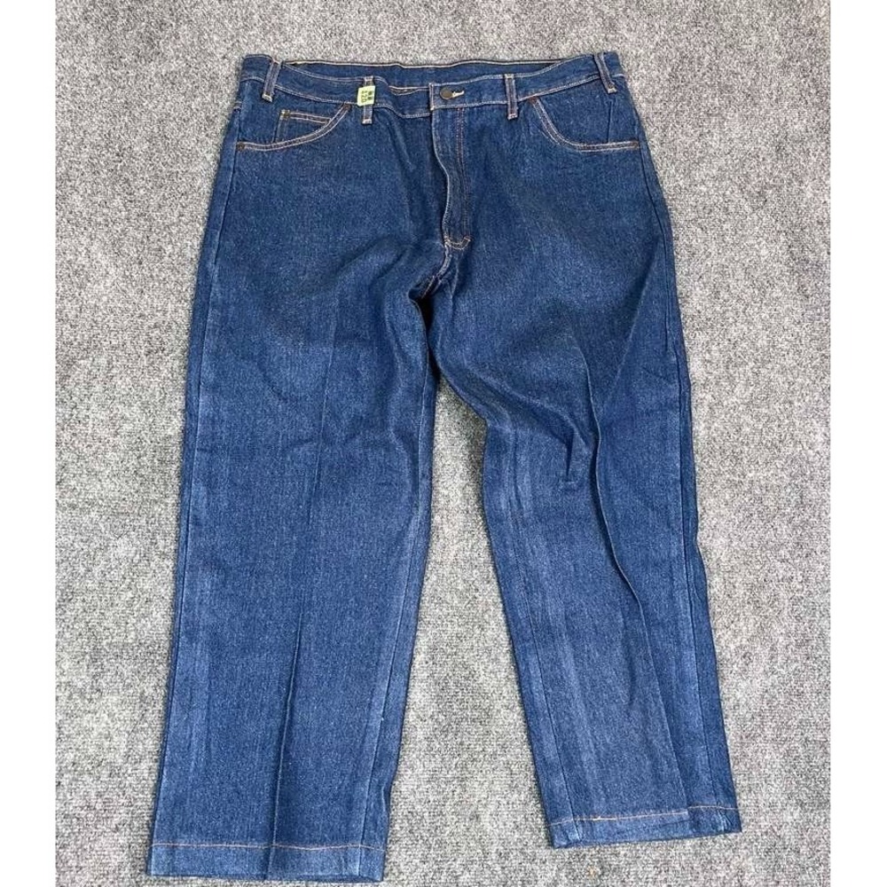 Vintage Dickies Flannel Lined Jeans 40x30 (40x27) Relaxed Fit‎ Y2K Blue Mexico
